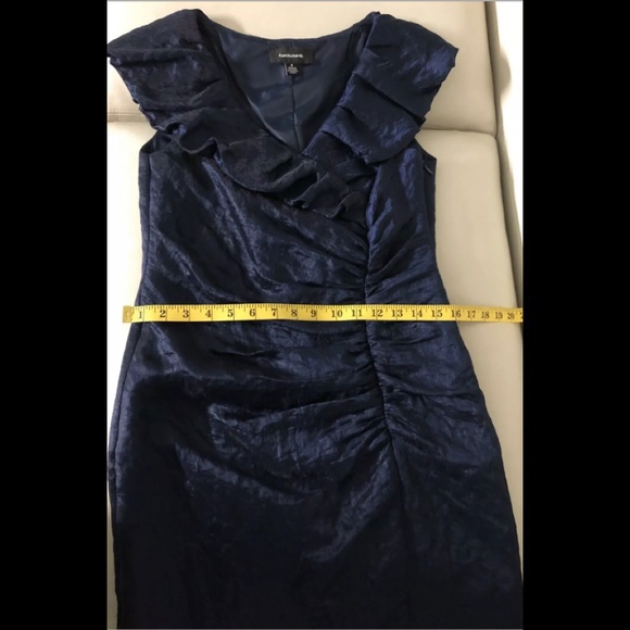 R&M Richards Gathered Dress Party Evening size 6 - Picture 7 of 10